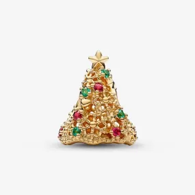 Glitter Christmas Tree Charm 769226C01