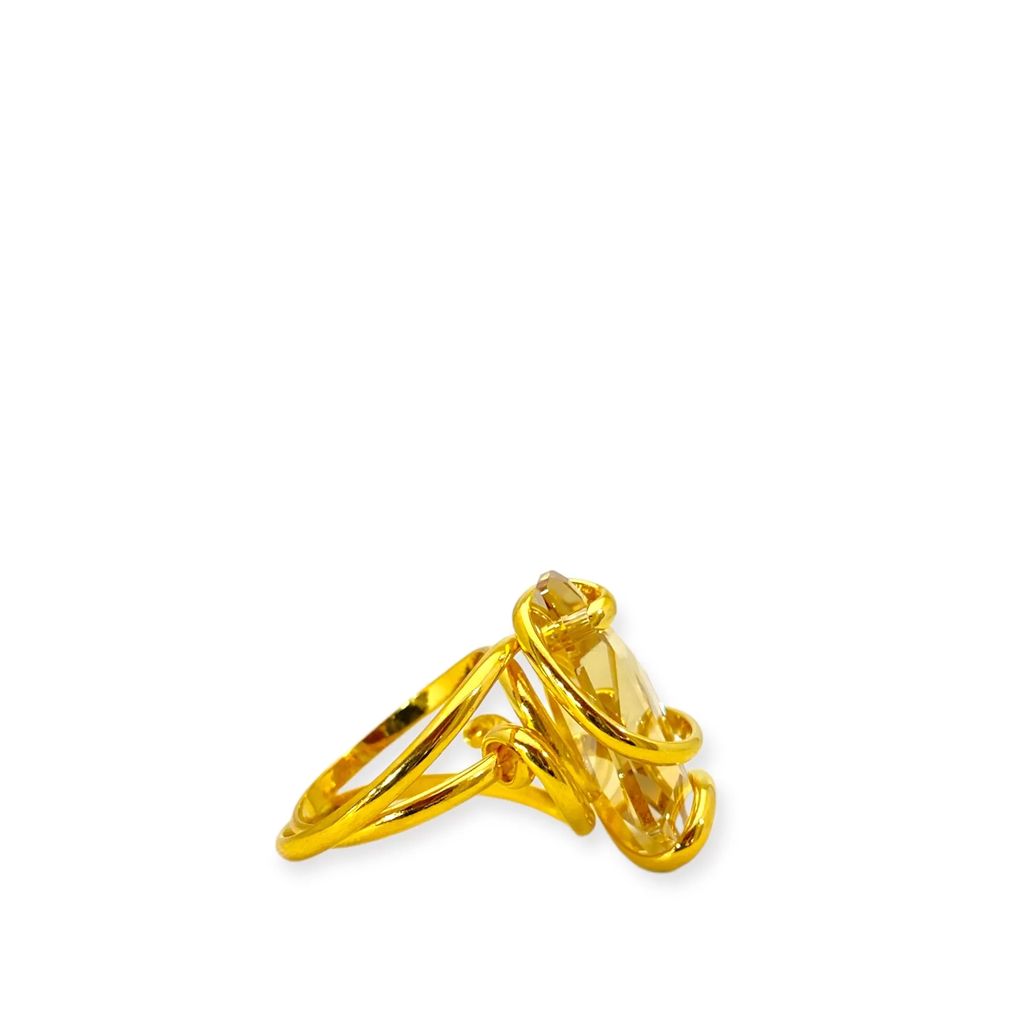 GOLDEN-SHADOW RING SMALL