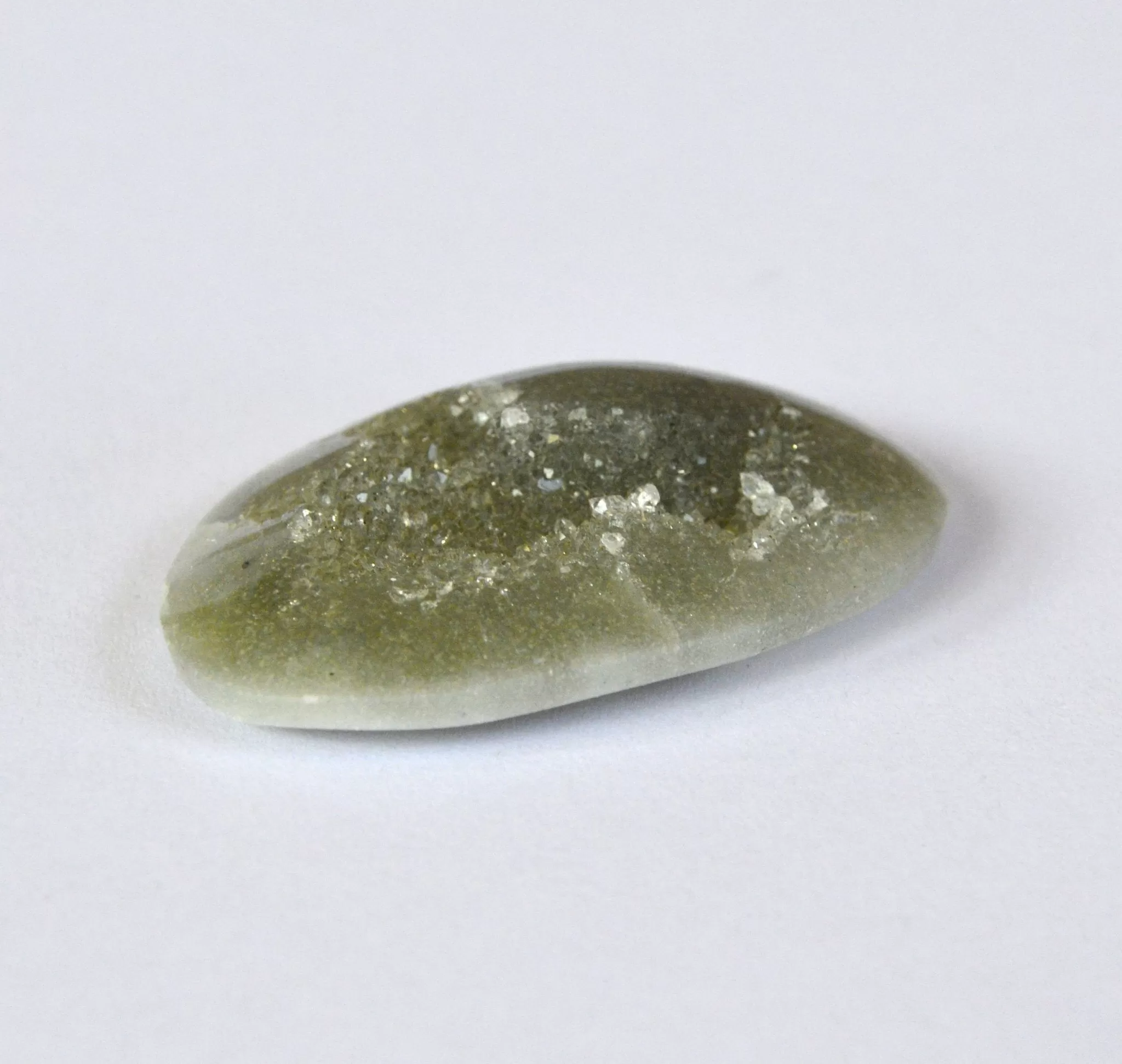 Green Gray Quartz Druzy