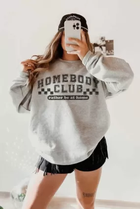 HOMEBODY CLUB GRAPHIC SWEATSHIRT