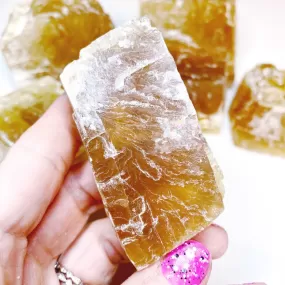 Honey Optical Calcite