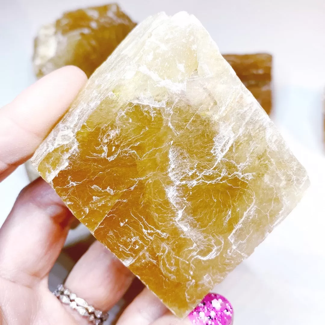 Honey Optical Calcite