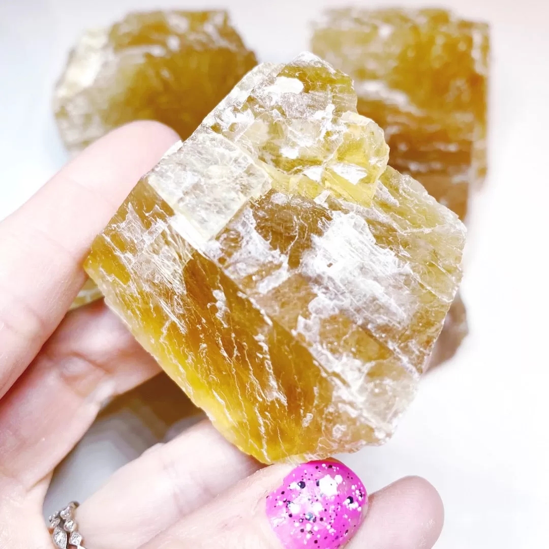 Honey Optical Calcite