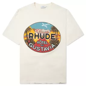 Hotel De Gustavia Tee - Vintage White