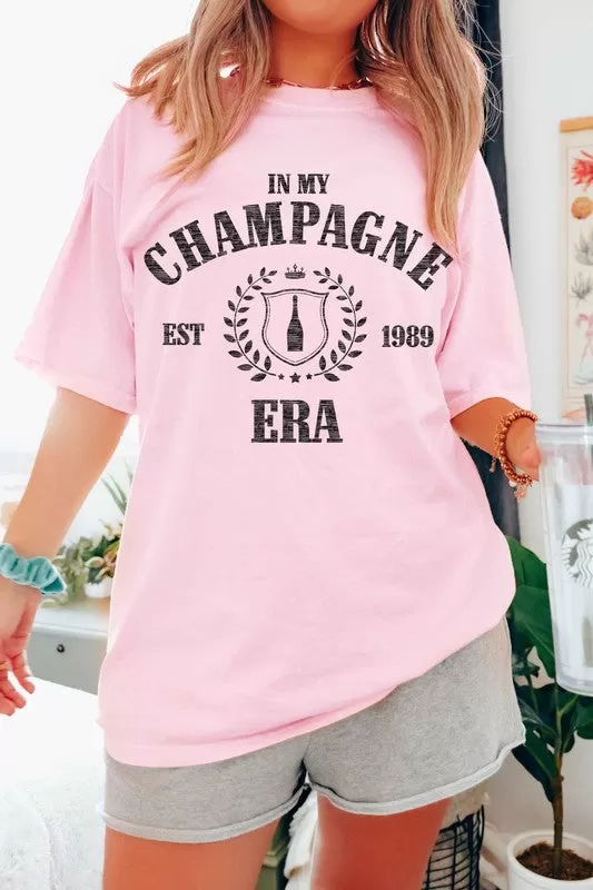 IN MY CHAMPAGNE ERA GRAPHIC TEE