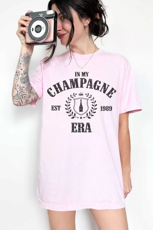 IN MY CHAMPAGNE ERA GRAPHIC TEE