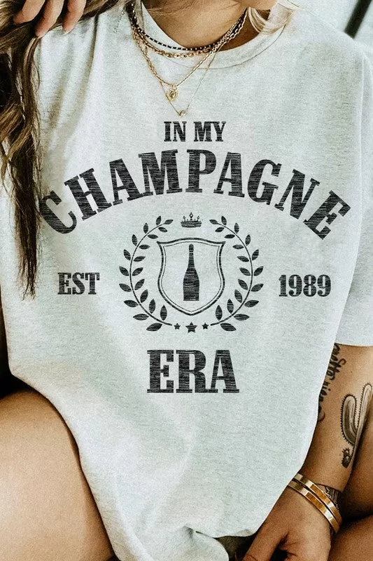 IN MY CHAMPAGNE ERA GRAPHIC TEE