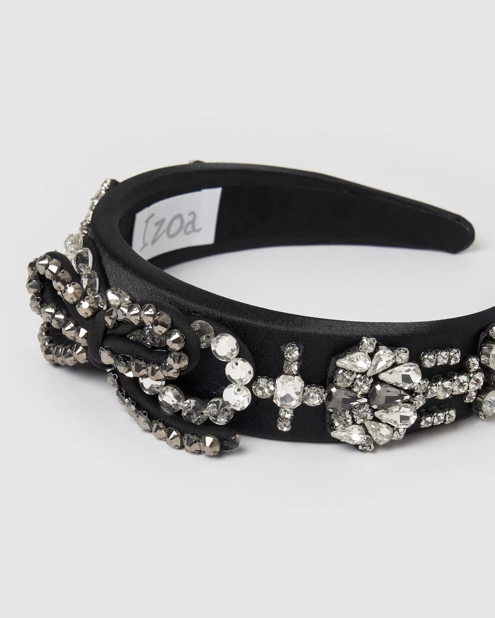 Izoa Emma Headband Black/Silver