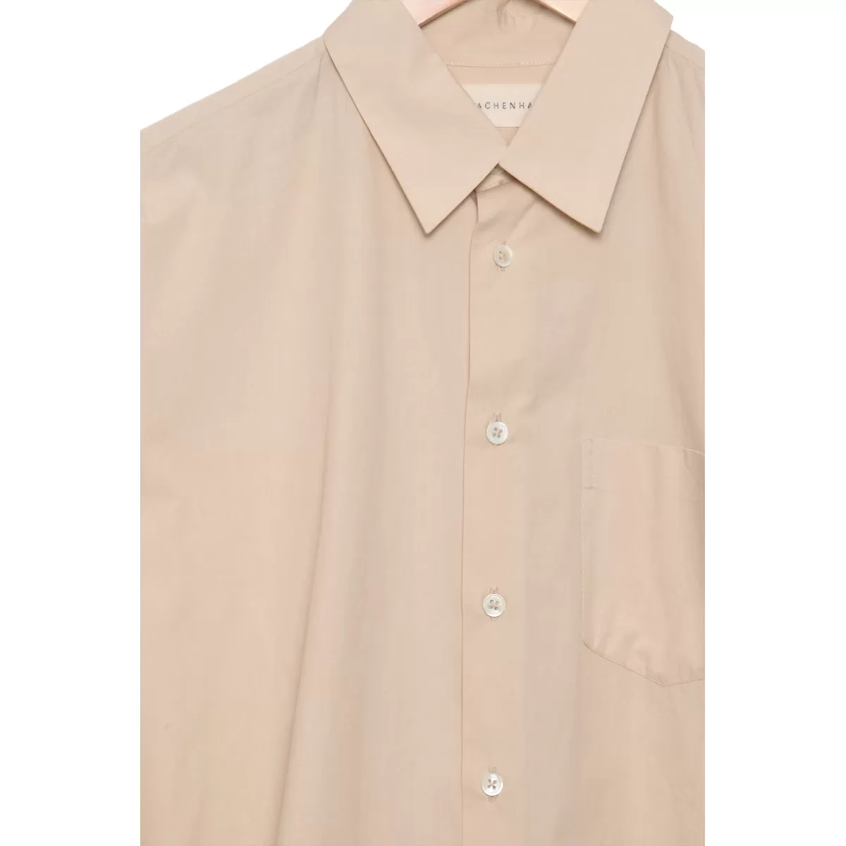 Jan Machenhauer Christopher Oversize Shirt poplin/almond