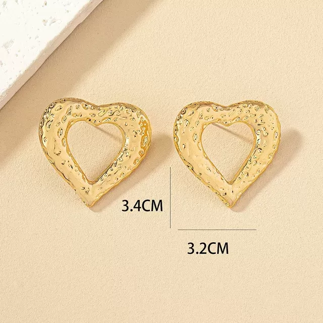 Je t'aime (Heart earrings)