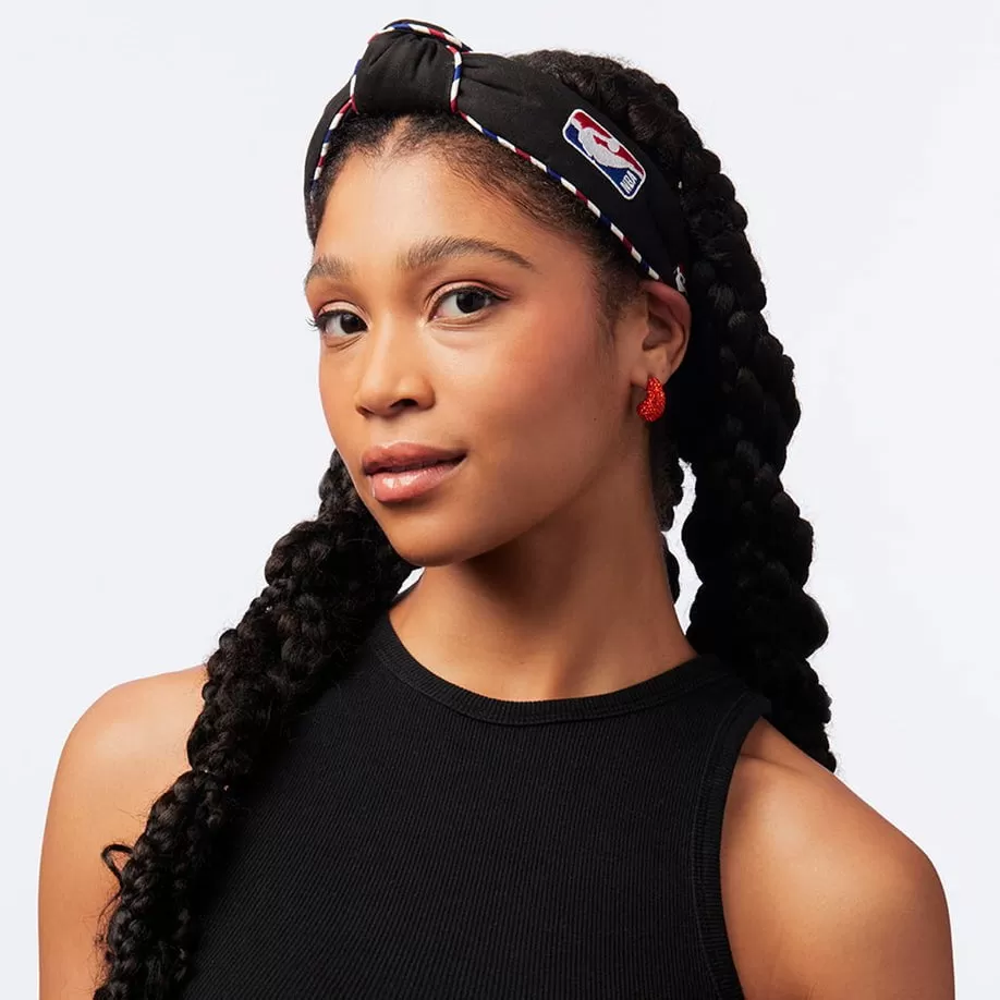 JET NBA EMBROIDERED KNOTTED HEADBAND