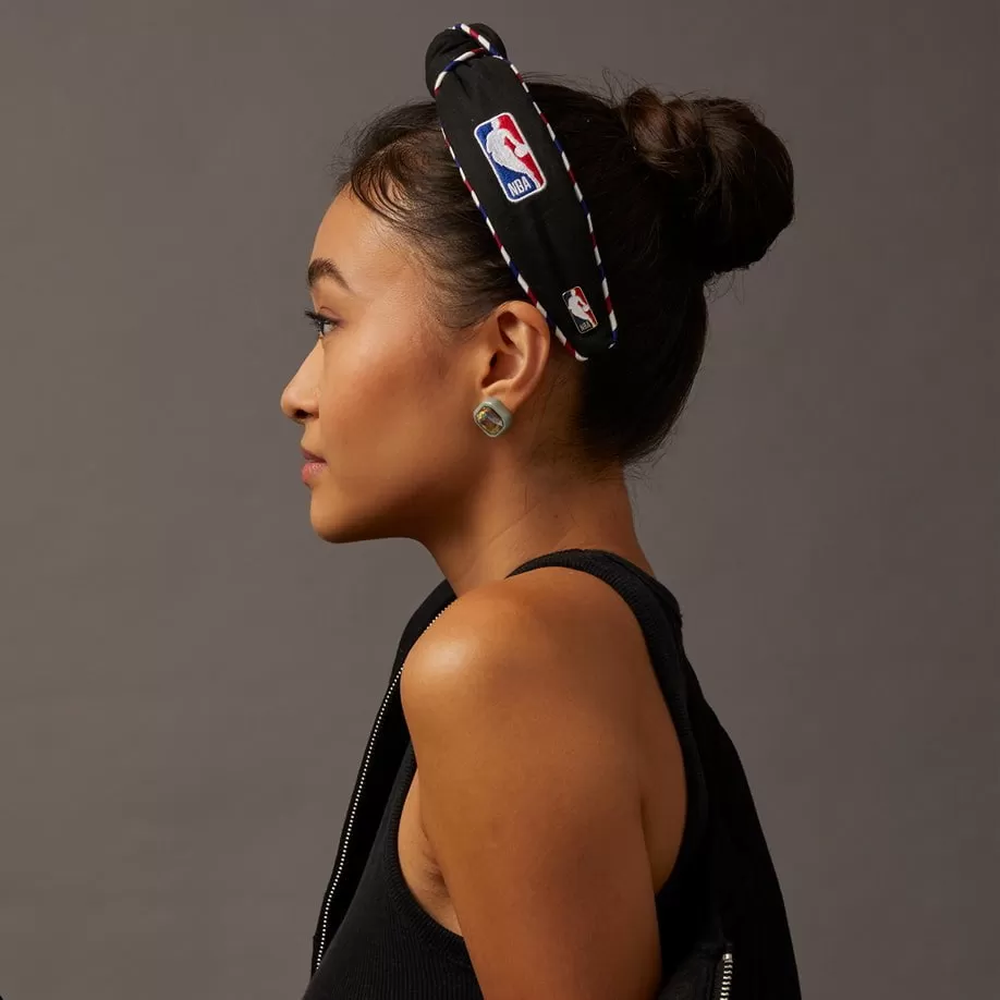 JET NBA EMBROIDERED KNOTTED HEADBAND