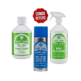 Juice Lubes Cleaner Combo-Dirt Juice Bio, Frame Juice, Dirt Juice Boss - Pack Of 3