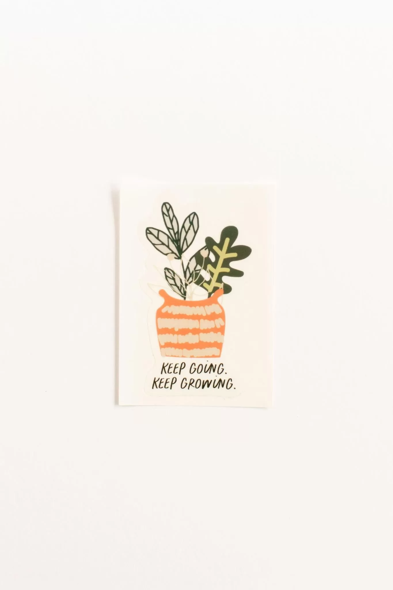 Keep Going, Keep Growing Sticker