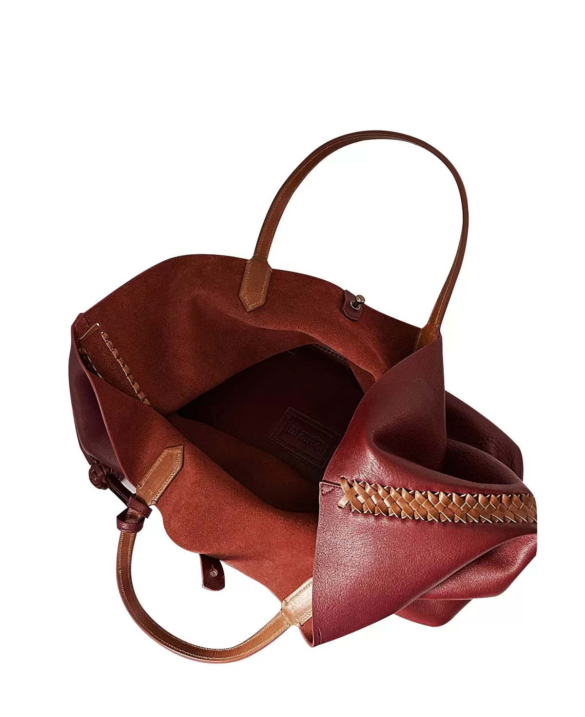 Large Tote Cognac Lidia Leather Bag