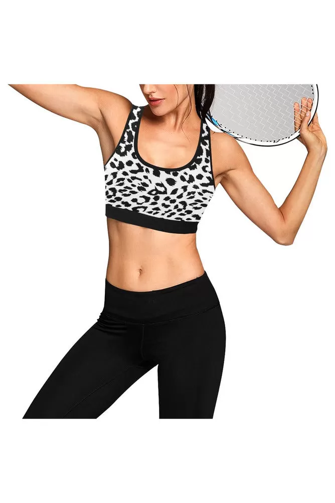 Leopard Print Sports Bra