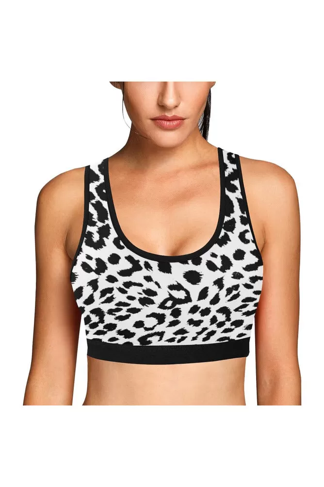 Leopard Print Sports Bra