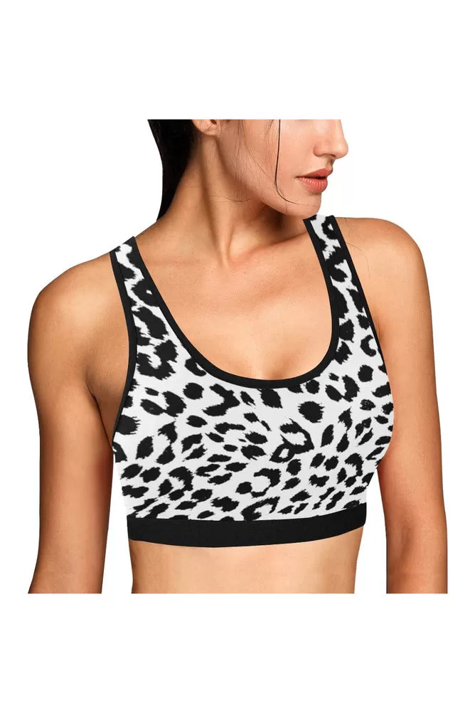 Leopard Print Sports Bra