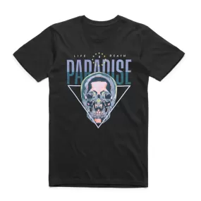 LIFE & DEATH TEE BLK/GRY