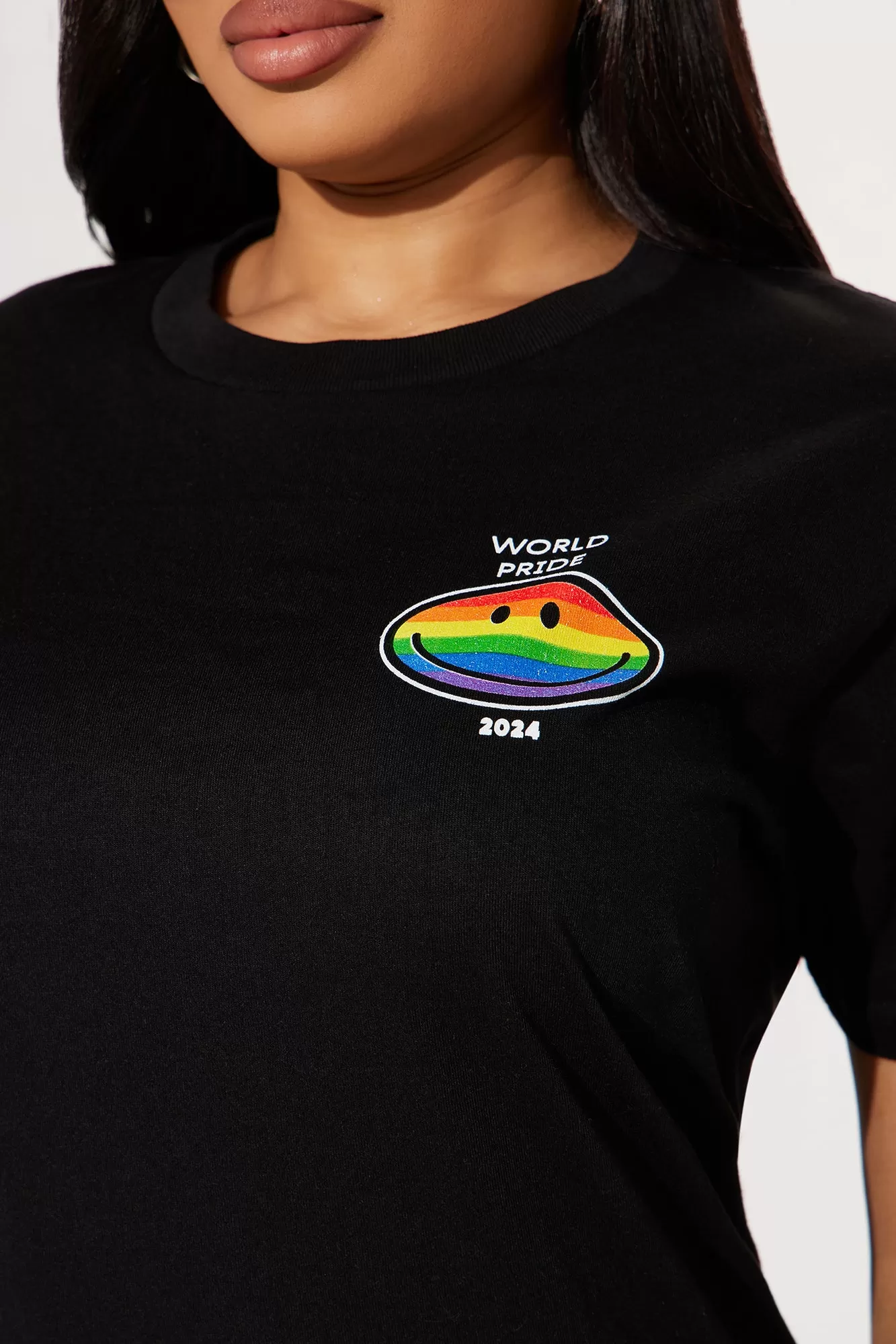 Love Is Love World Pride Tee - Black