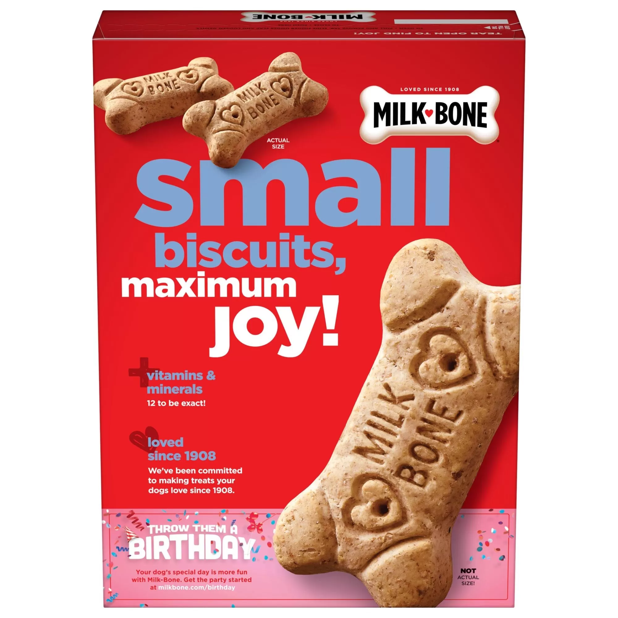 Milk-Bone Original Dog Biscuits, Small Crunchy Dog Treats, 24 Ounces