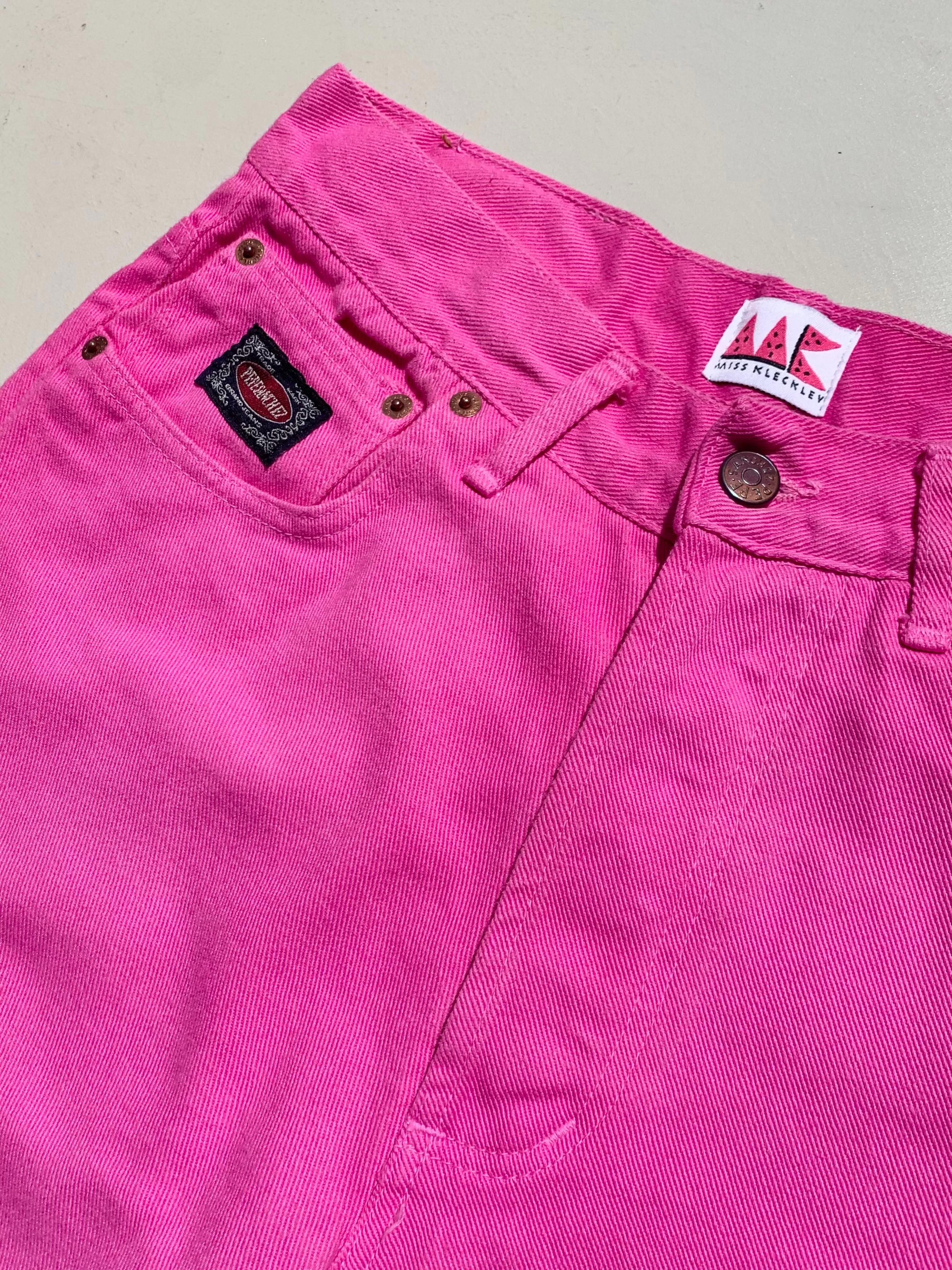 MK VINTAGE PINK DENIM JEANS talla M/L