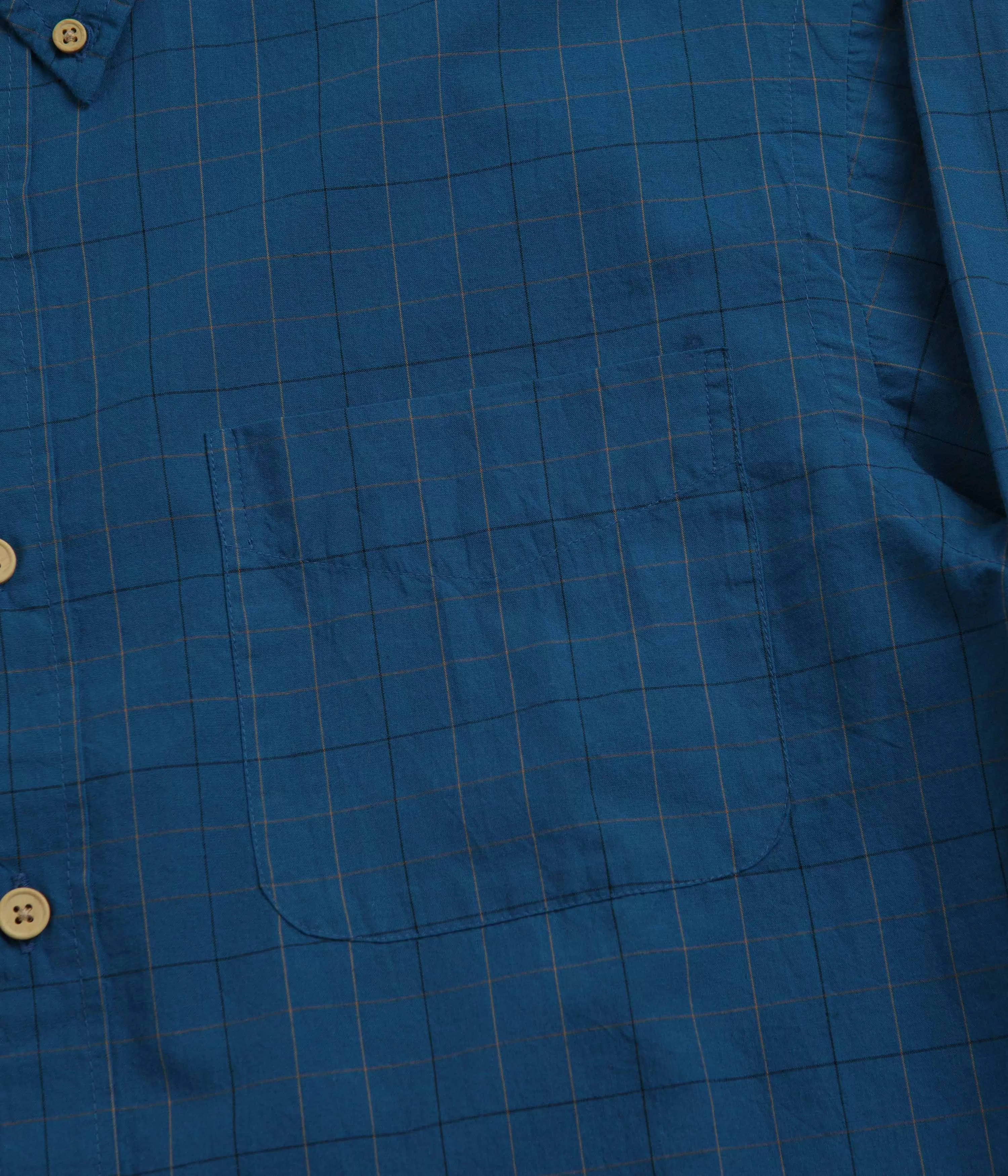 Mollusk Thurston Shirt - Aegean Windowpane