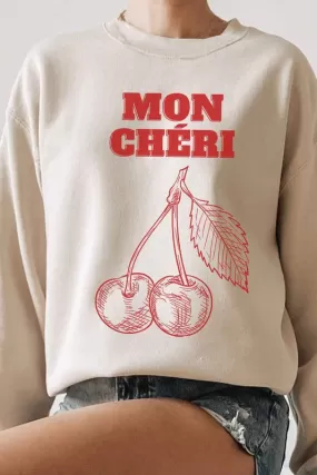 MON CHERIE Graphic Sweatshirt