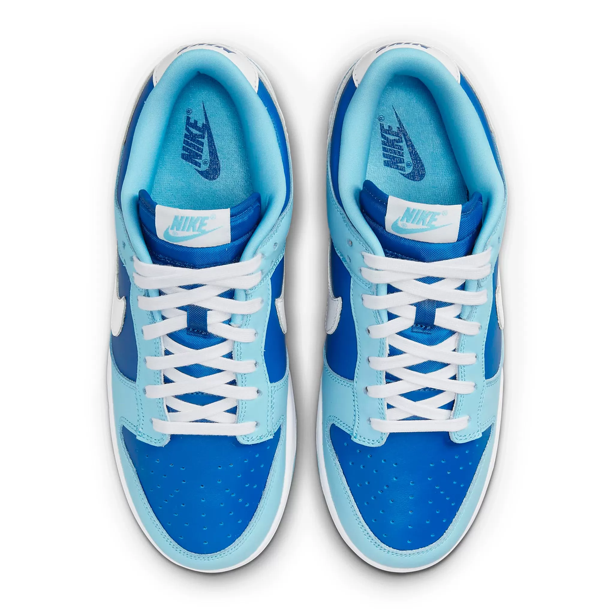 Nike Dunk Low Retro QS Flash White Argon Blue Flash