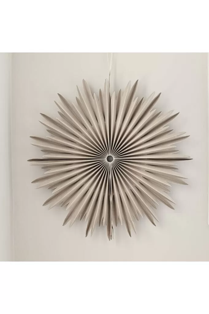 Nordic Rooms - Window & Wall Hanging Star Ornament - 70cm - Linen