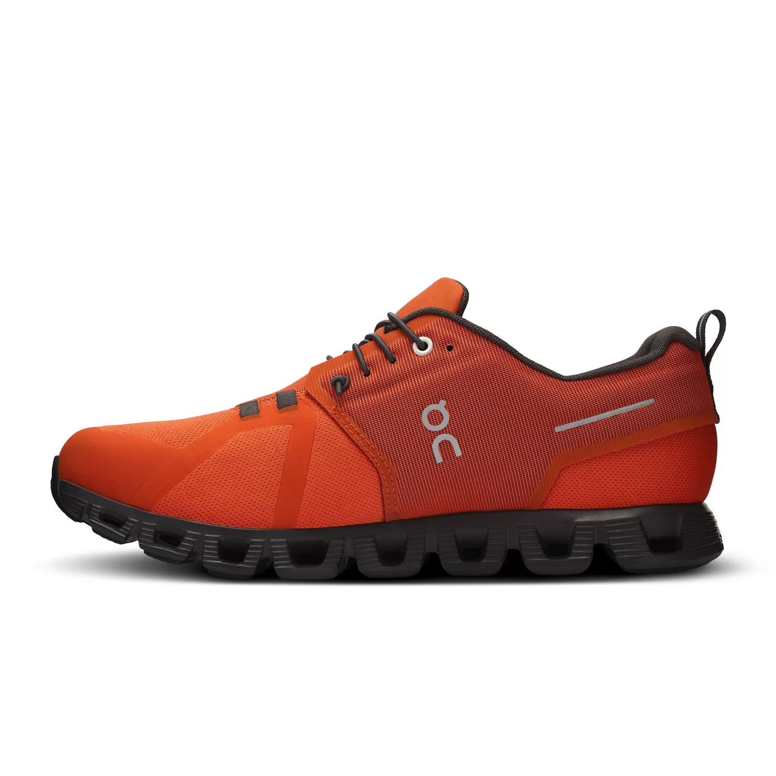 On Running Cloud 5 Waterproof Running Shoe (Men) - Flame/Eclipse