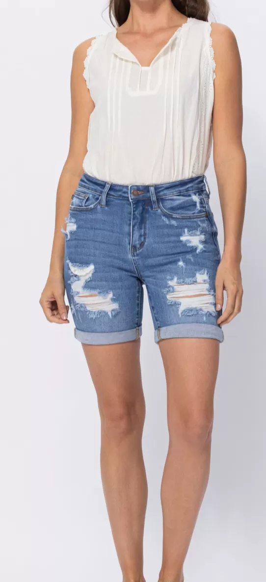 On The Go Judy Blue Shorts -OTGJBS