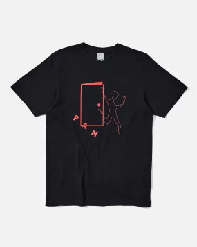 Open Door SS Tee - Black