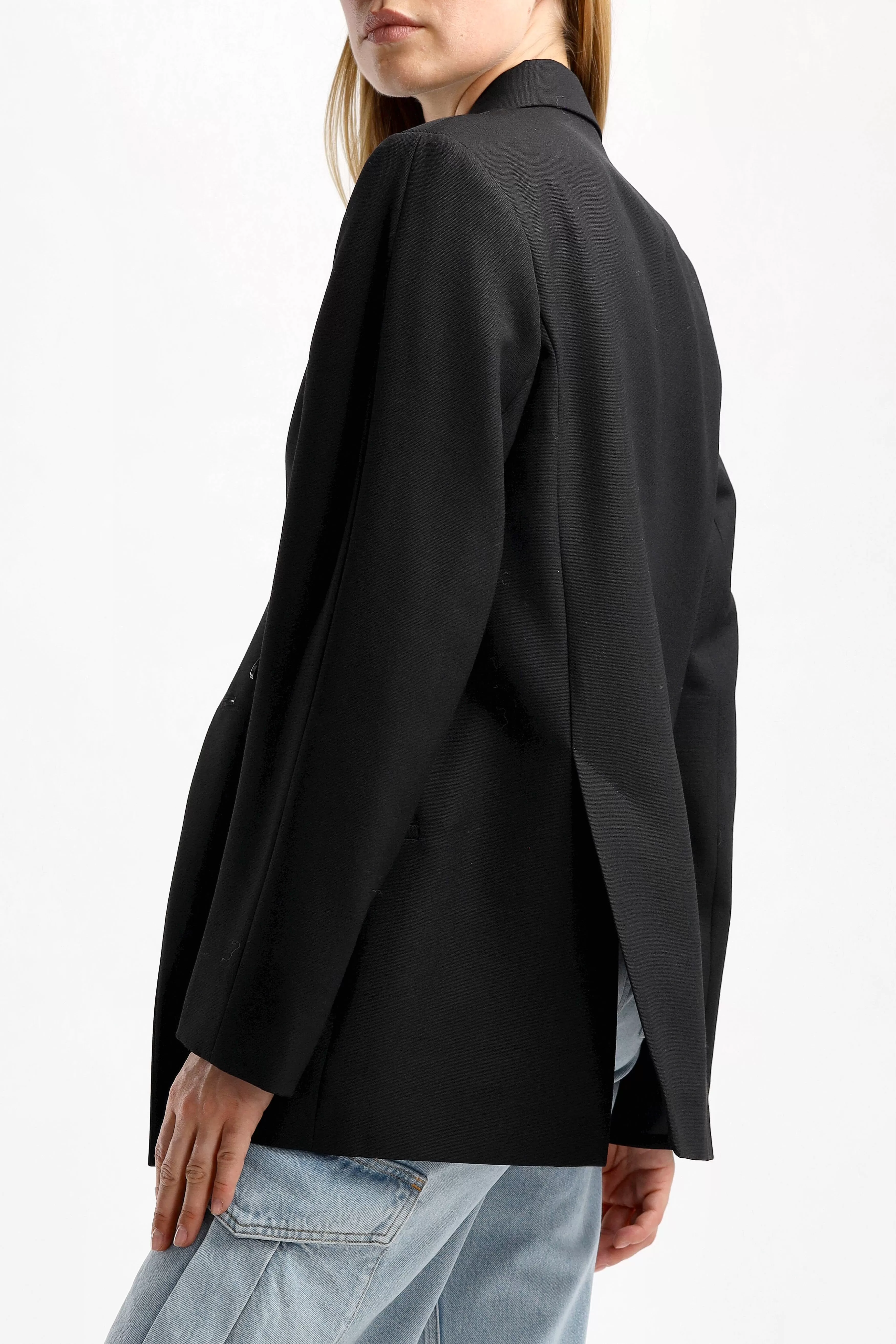 Oversized Blazer in Schwarz