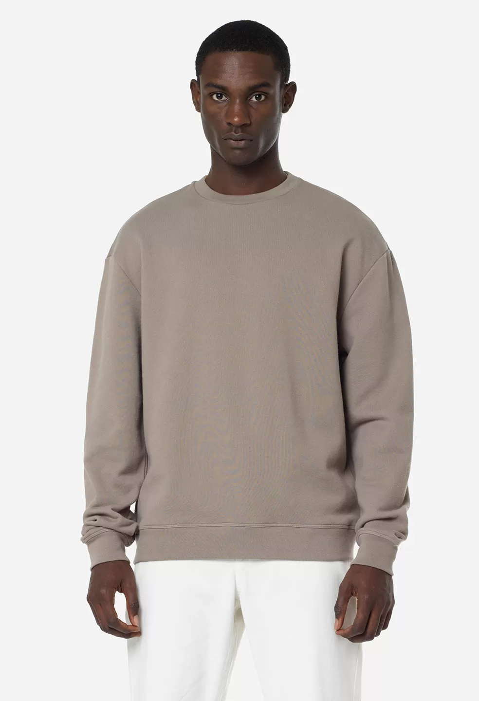 Oversized Crewneck Pullover / Dust