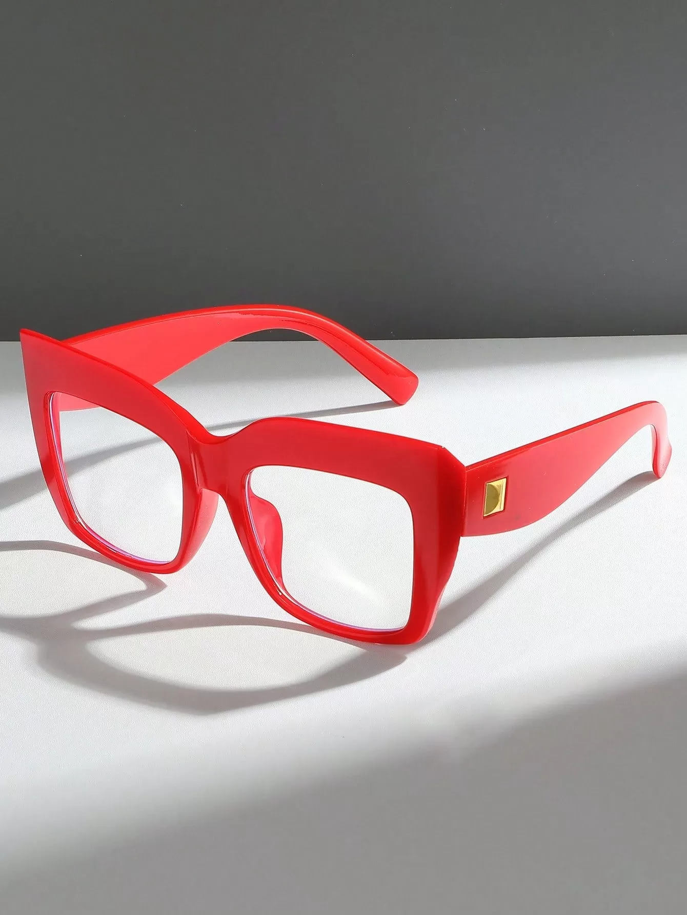 Oversized Frame Eyeglasses