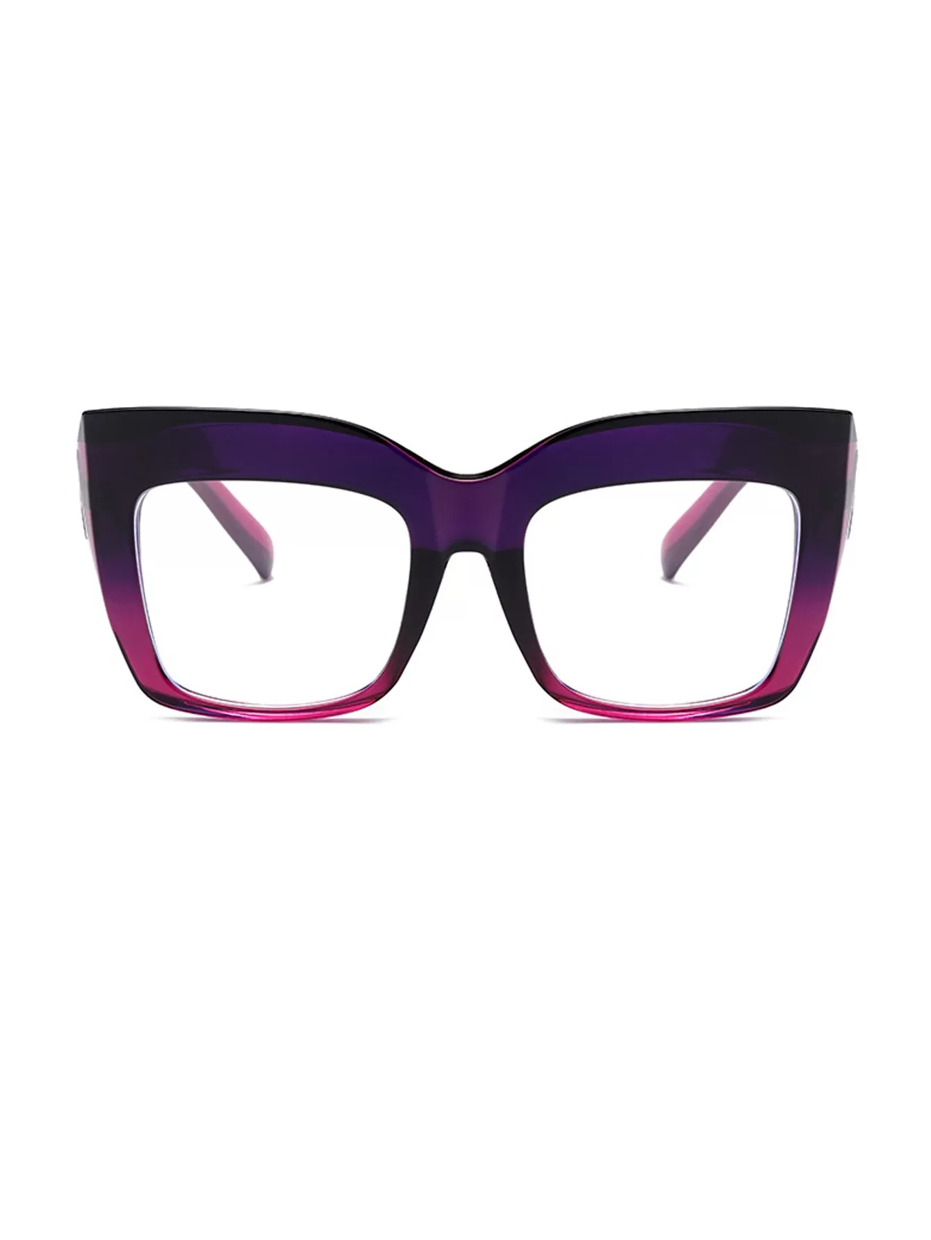 Oversized Frame Eyeglasses