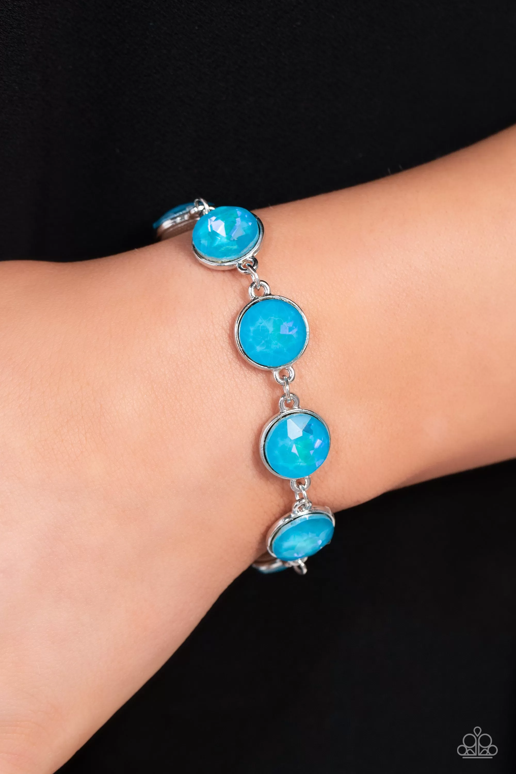 Paparazzi Enchanted Emblems Blue Bracelet