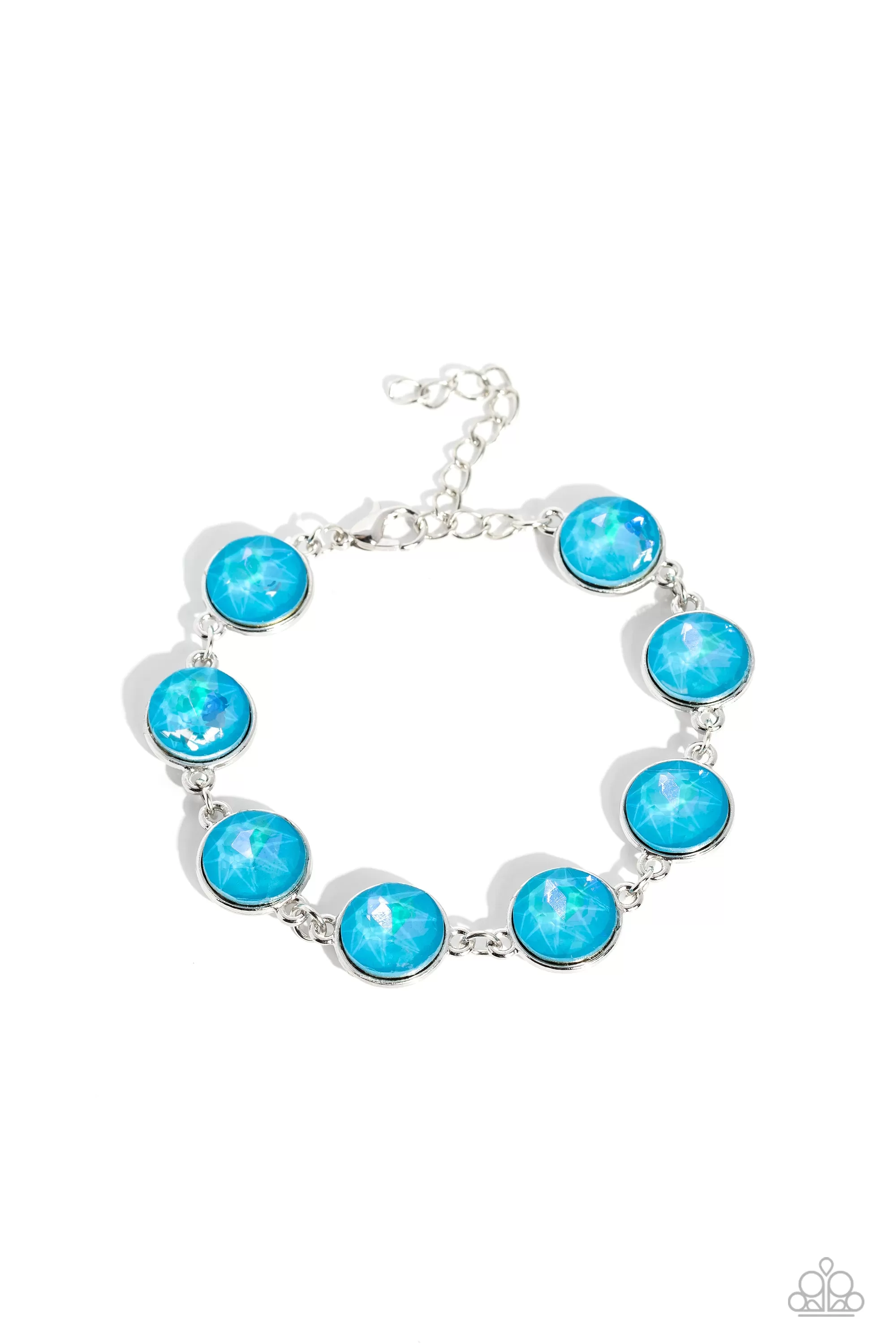 Paparazzi Enchanted Emblems Blue Bracelet