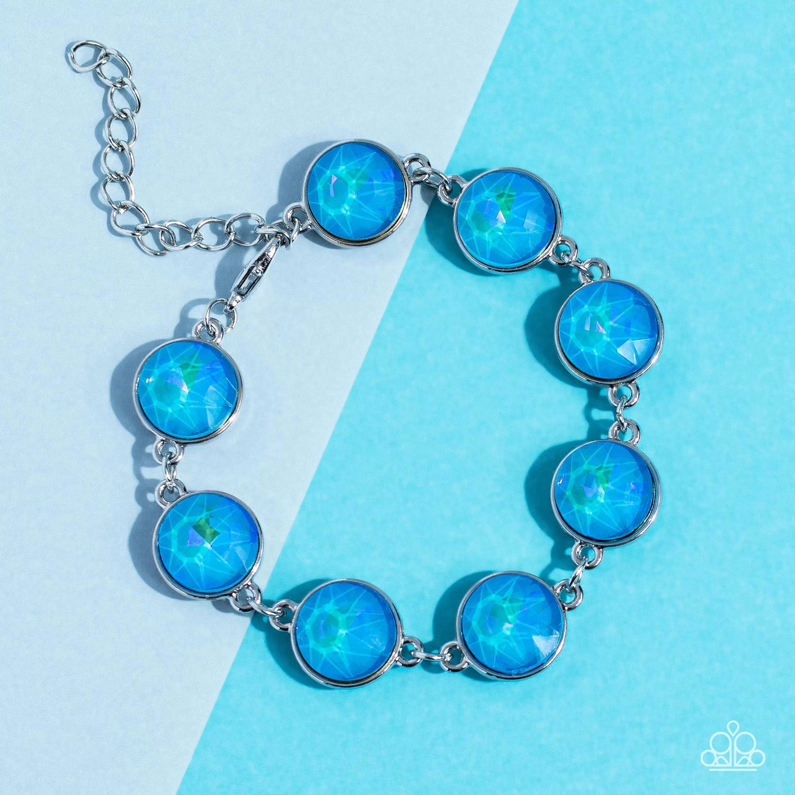 Paparazzi Enchanted Emblems Blue Bracelet