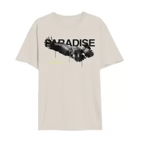 Paradise Vulture Tee Cream