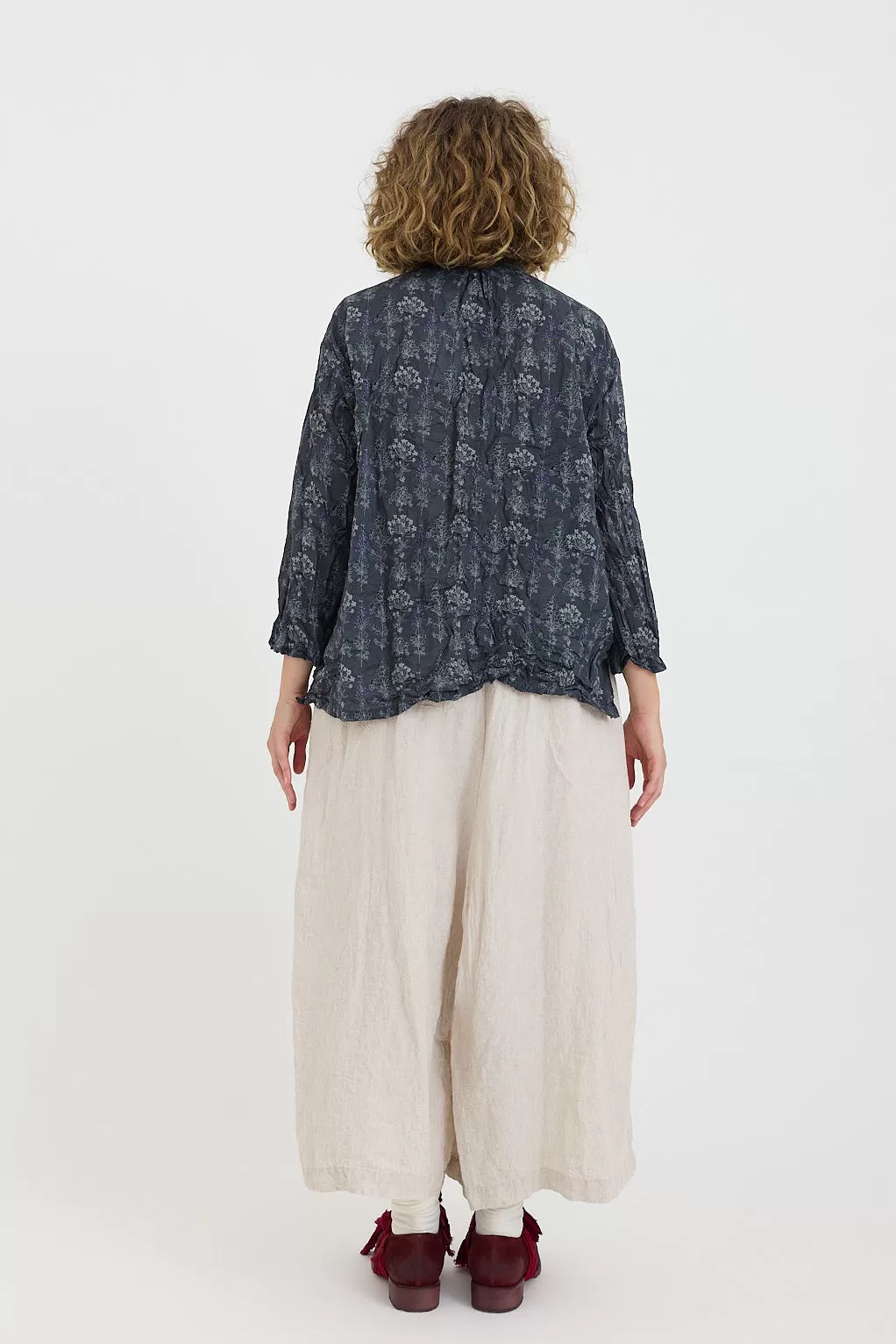 Pas de Calais - Calamint Print Blouse