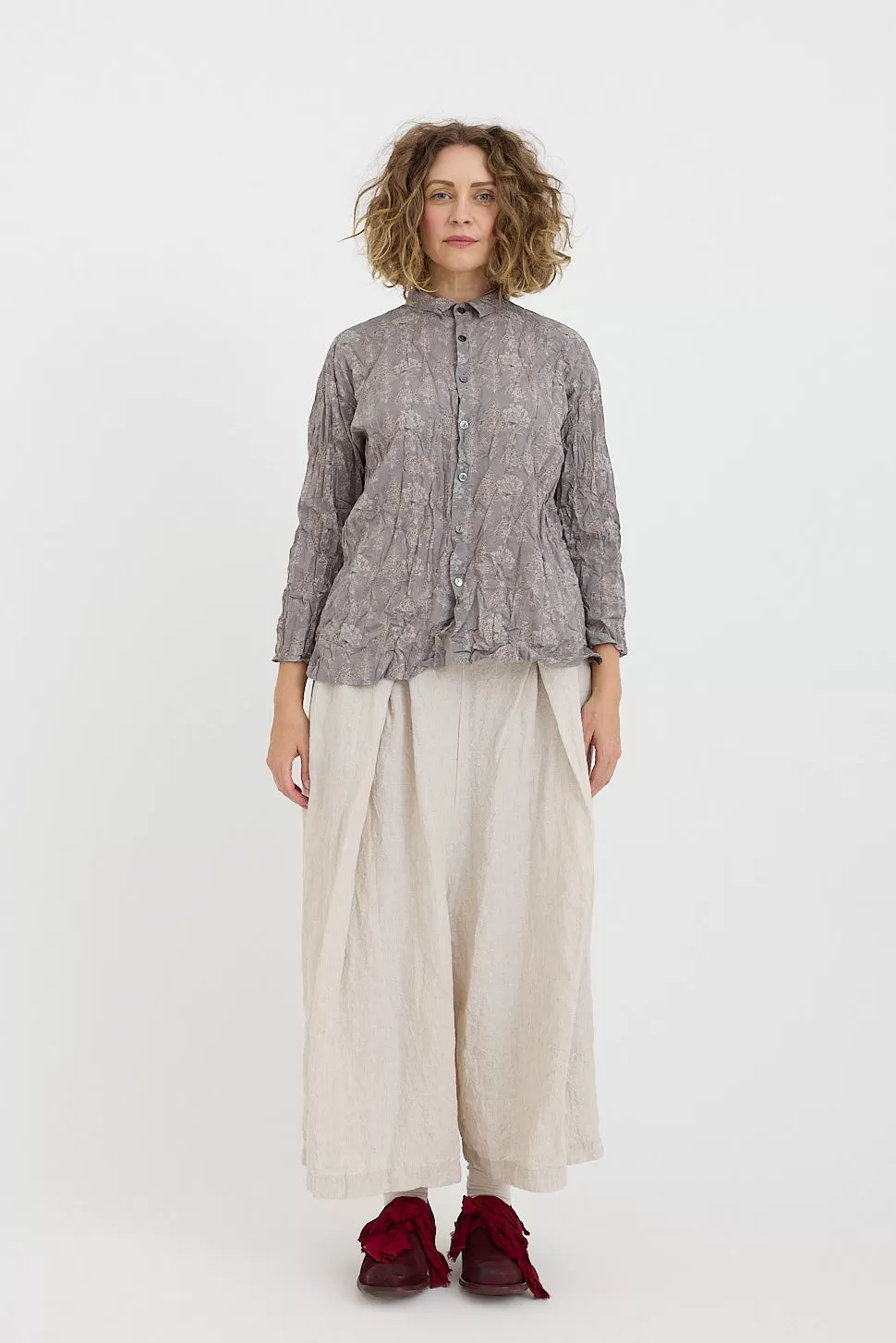 Pas de Calais - Calamint Print Blouse