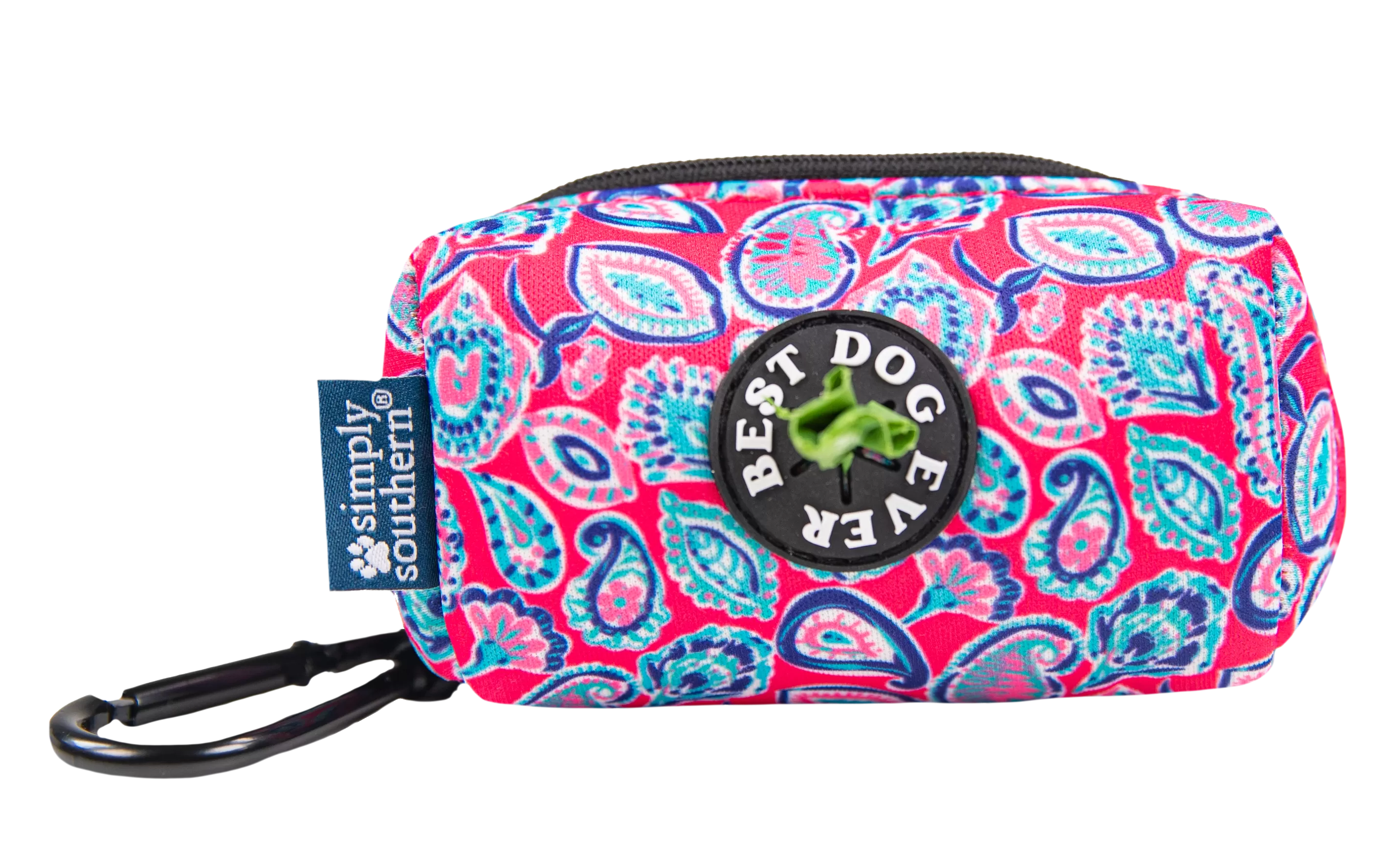 Pet Poop Bag Holder - Paisley