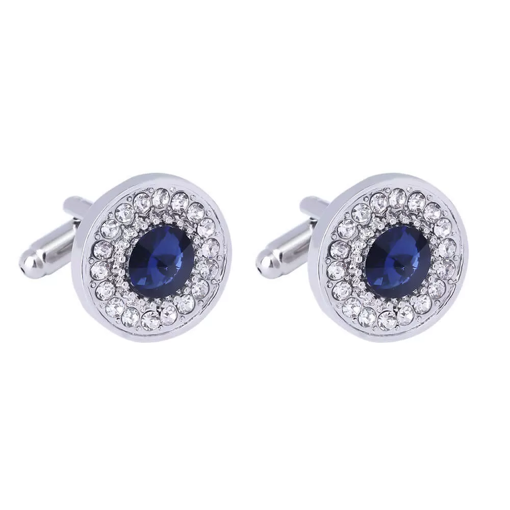 Popular Fashion Crystal Swank Cufflinks