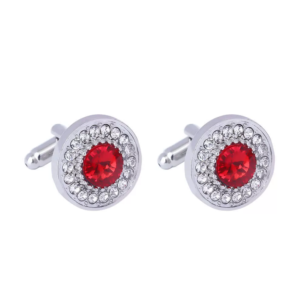 Popular Fashion Crystal Swank Cufflinks