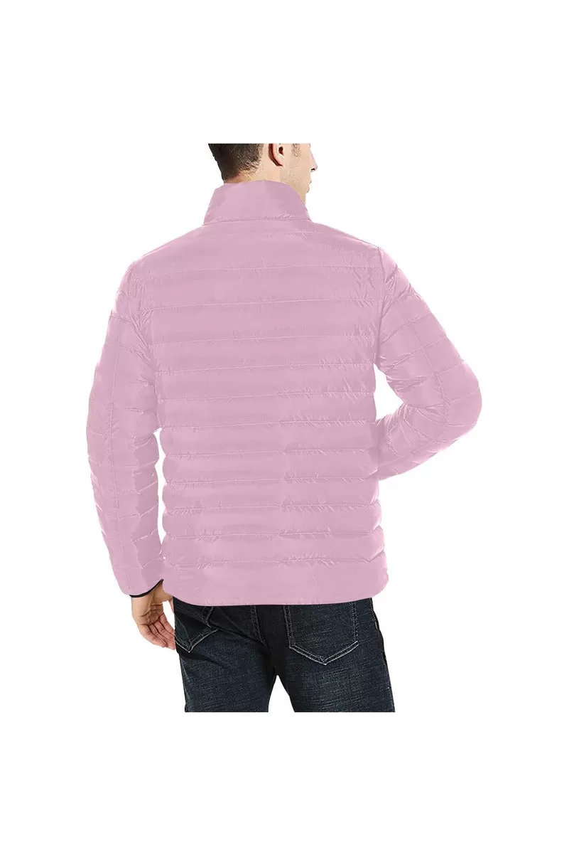 Pressed Roses Unisex Stand Collar Padded Jacket