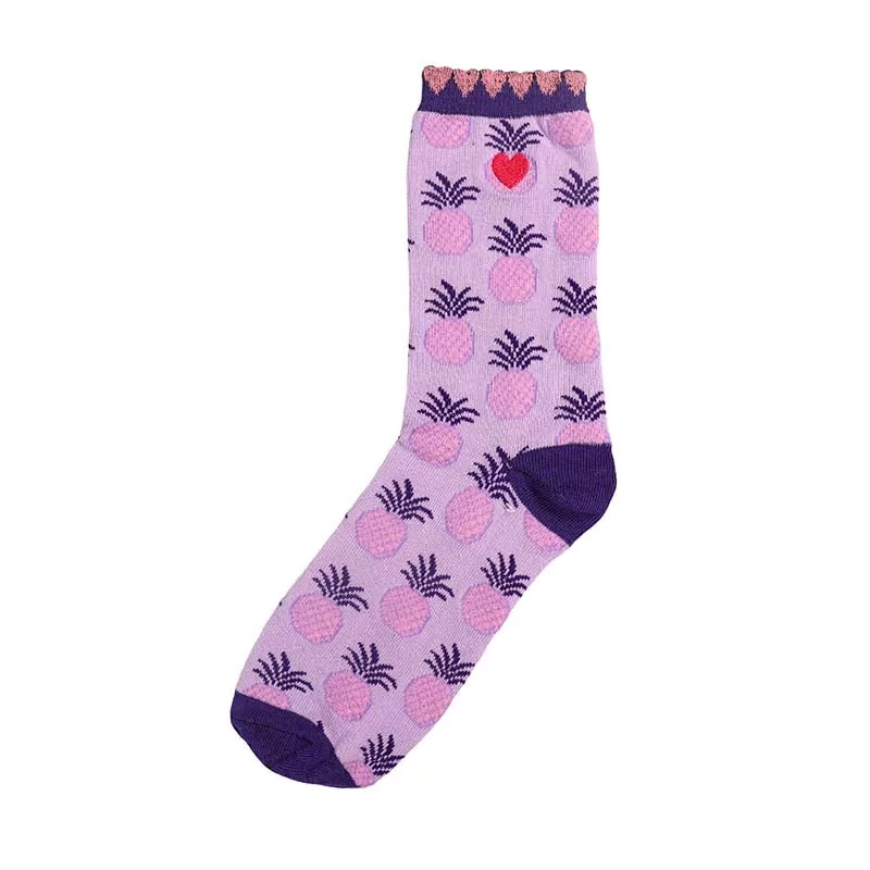 Printed Crew Socks