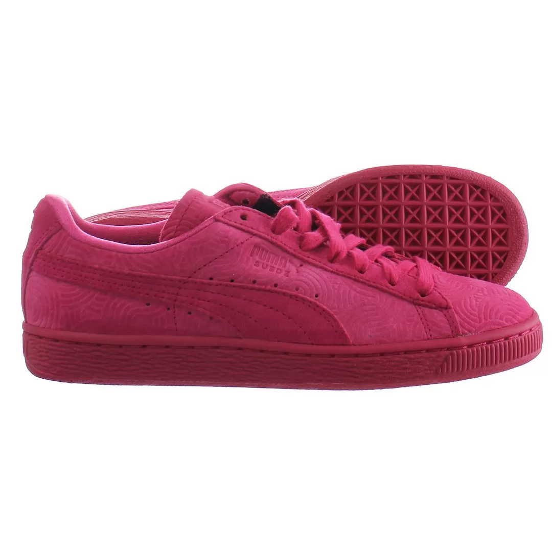 Puma Suede Classic   Colored Red Womens Trainers