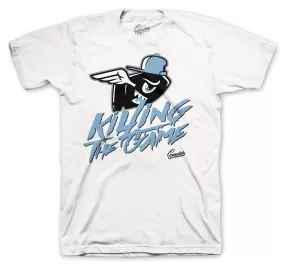 Retro 9 University Blue Killing The Game Shirt